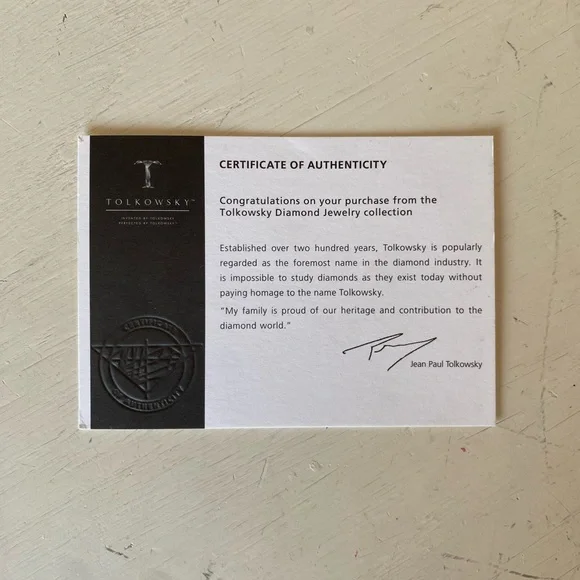 Natural Tolkowsky vintage inspired engagement ring, size 6, 0.71 total cts - Picture 9 of 13